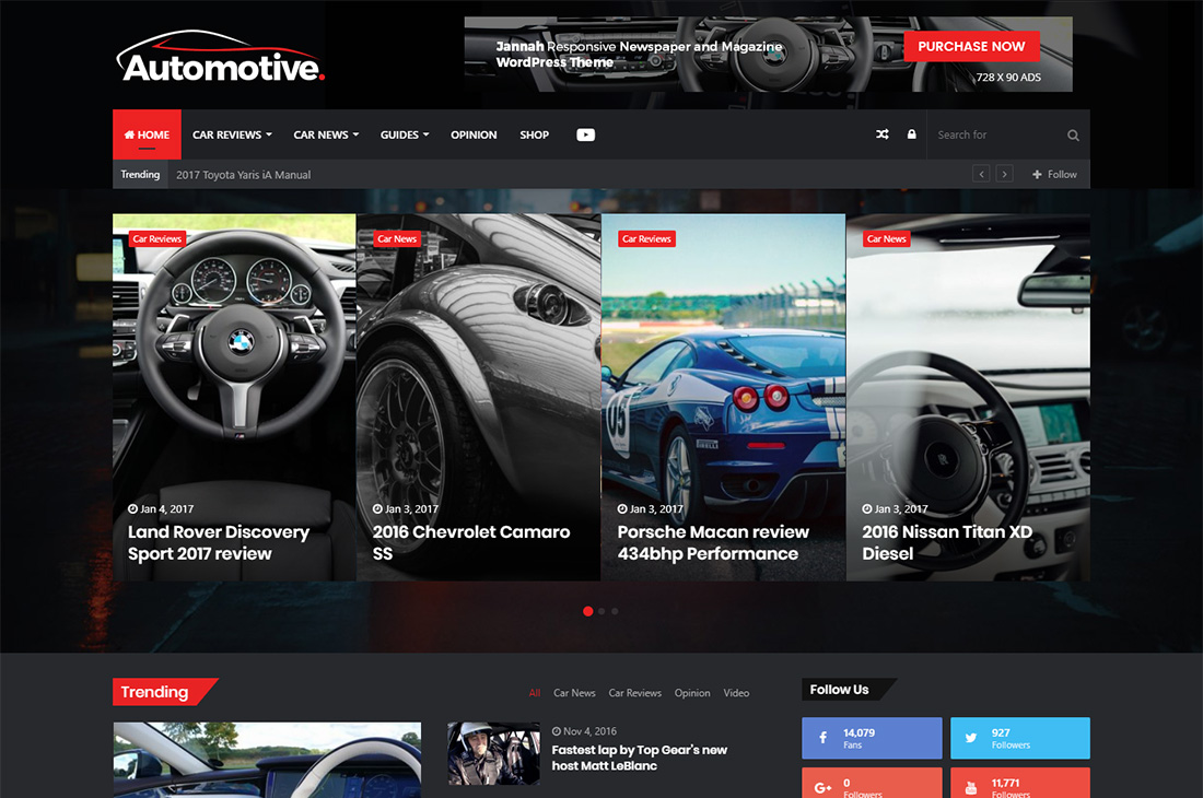jannah new cars magazine wordpress themes