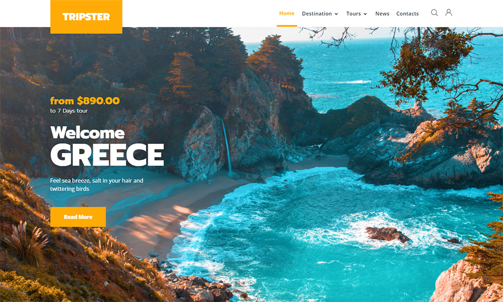 Tripster - Travel Agency Modern Elementor WordPress Theme
