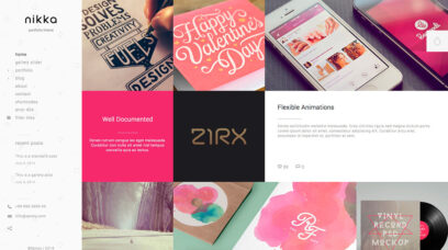 Ajax WordPress Portfolio Themes