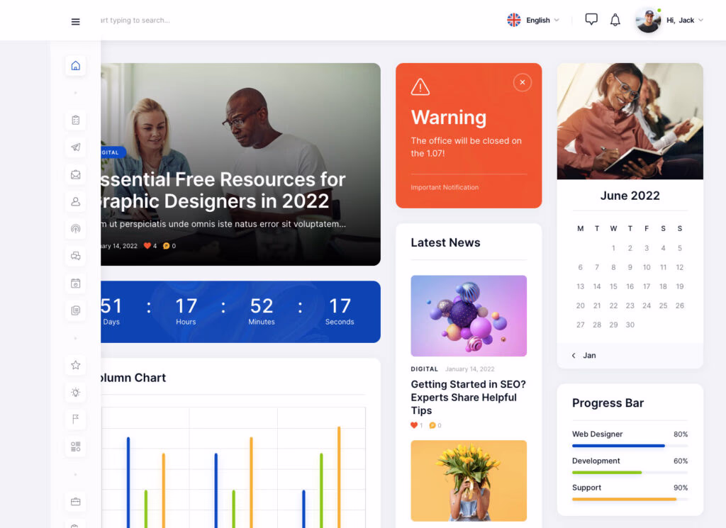 Anesta - Intranet, Extranet, Community and BuddyPress WordPress Theme