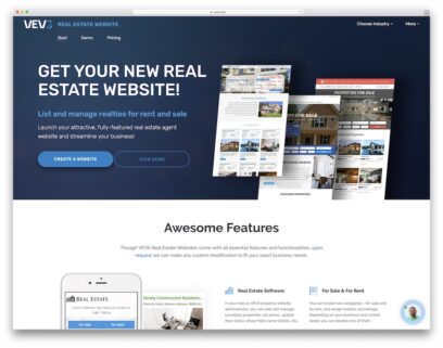 best real estate website builders