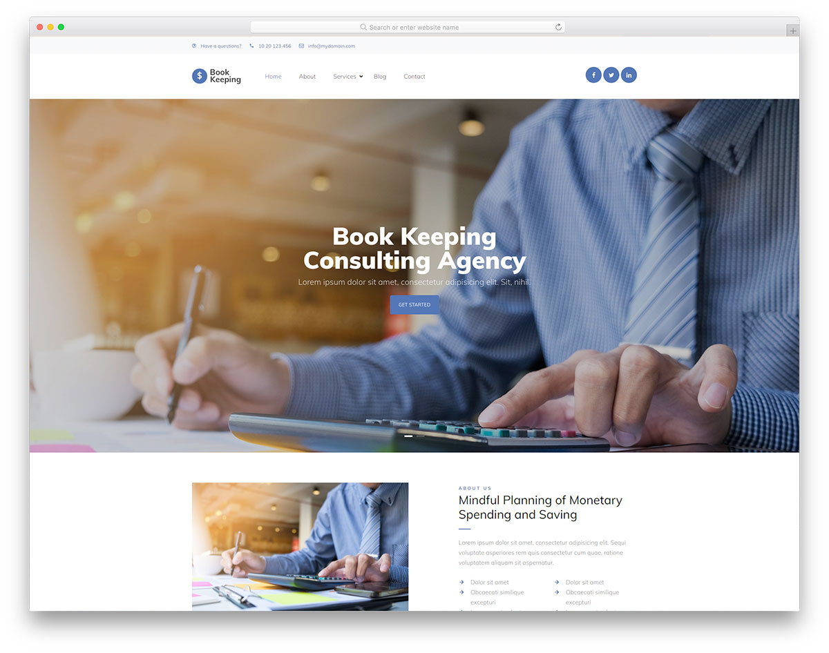 BookKeeping Template