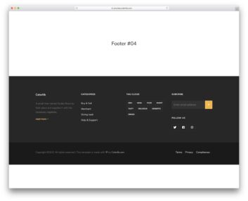 bootstrap footer 14