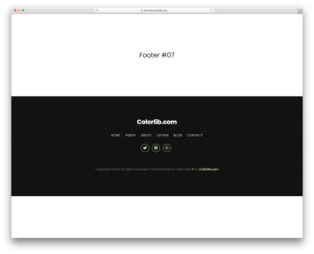 bootstrap footer 17