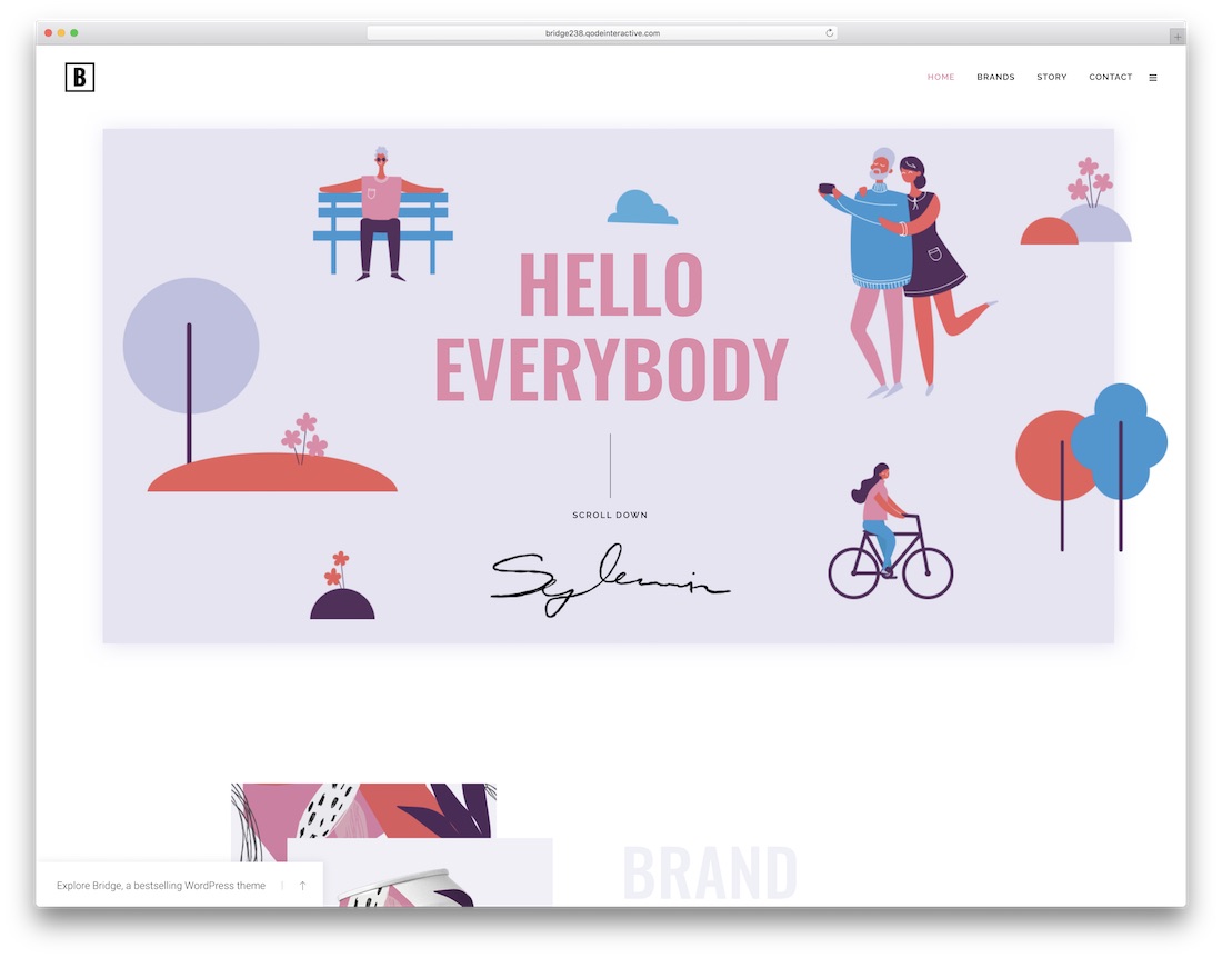 bridge WPBakery Page Builder wordpress theme