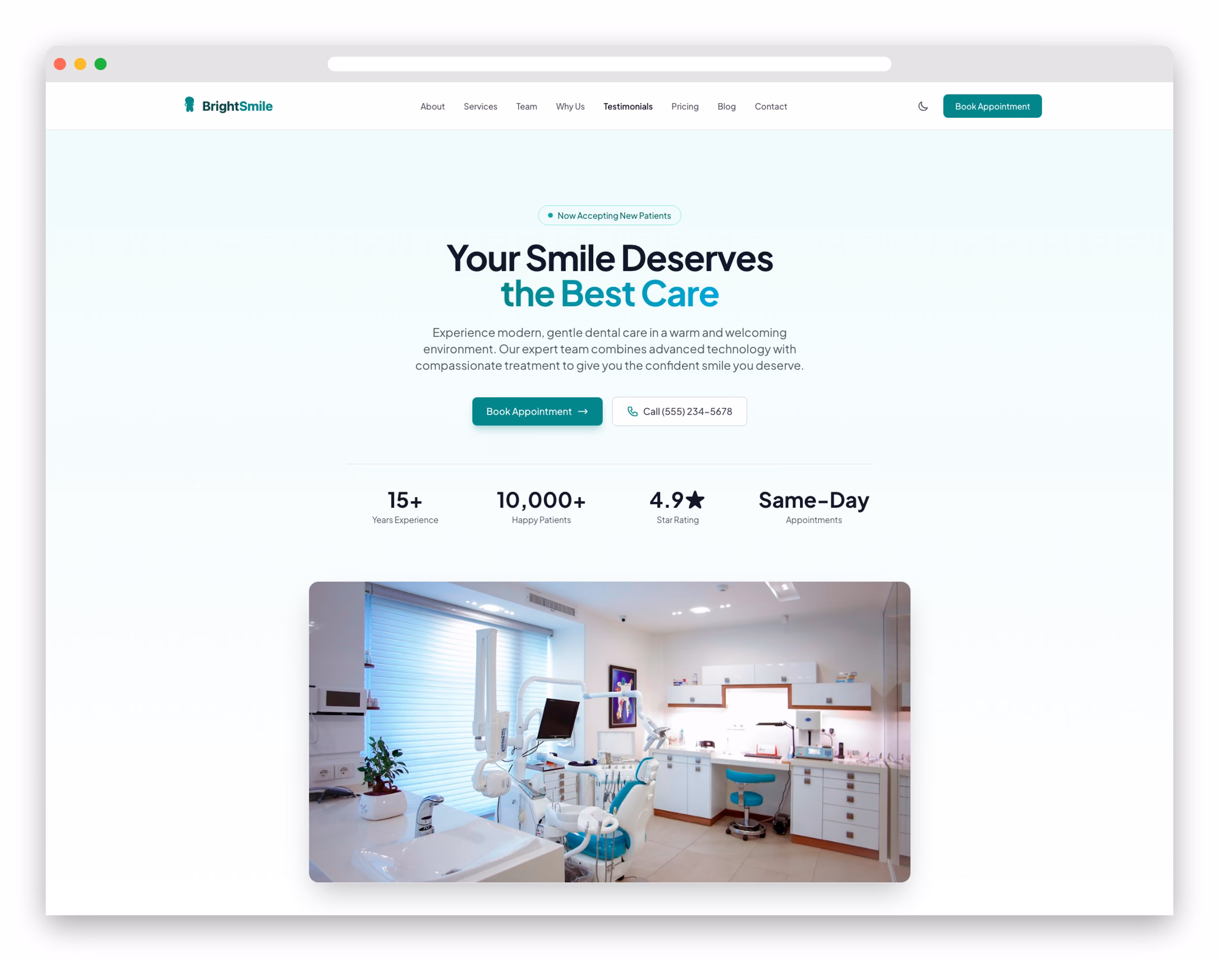 BrightSmile Template