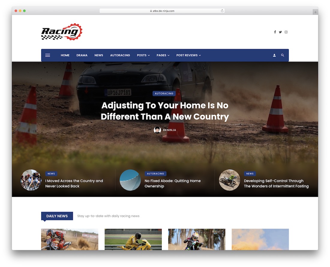 ceris cars magazine wordpress theme