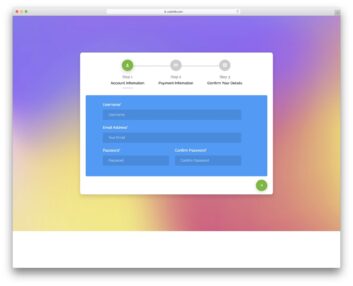 colorlib free wizard 21