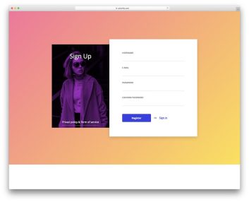 colorlib reg form 33