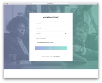 colorlib reg form 8