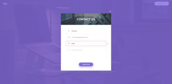 Contact Form v16 template preview
