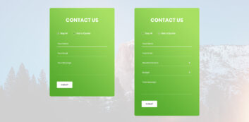 Contact Form v3 template preview