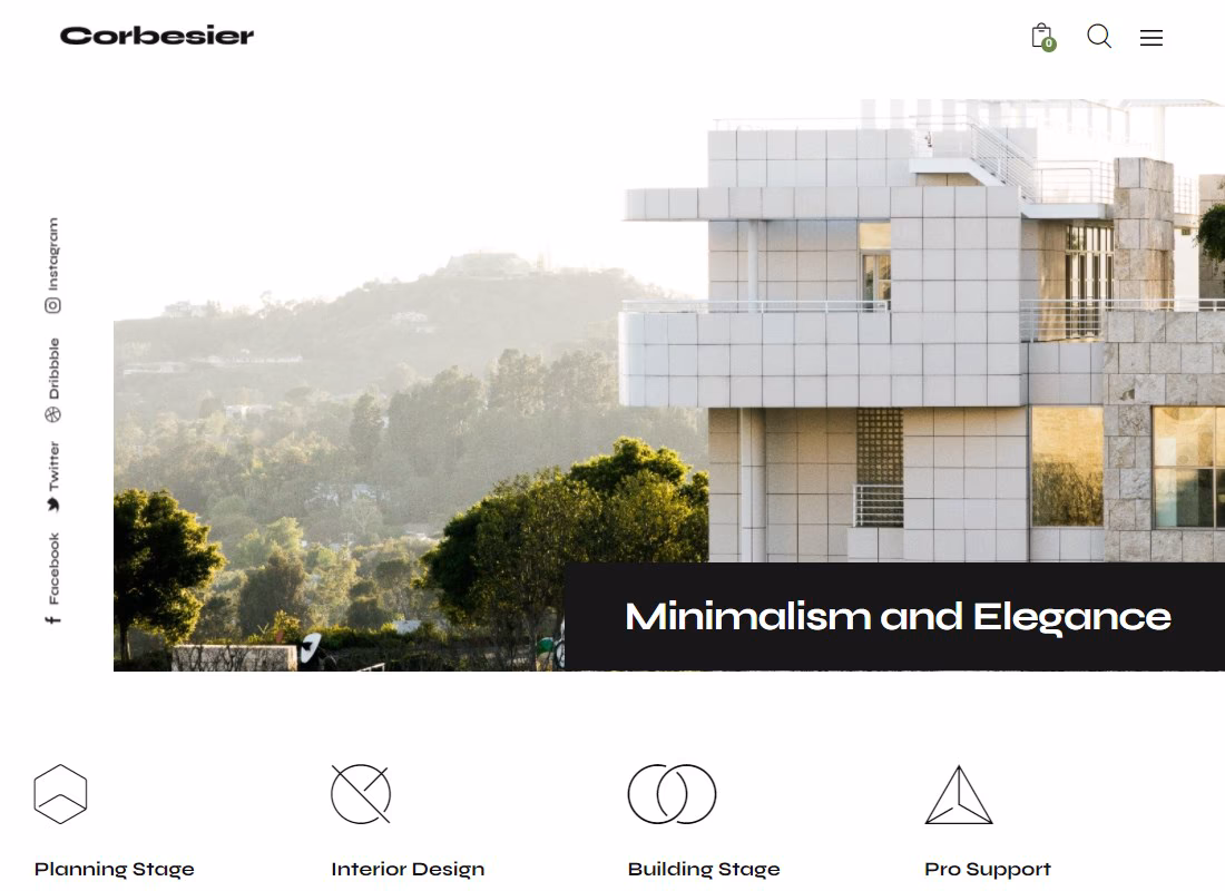 Corbesier - Modern Architecture & Interior Design WordPress Theme