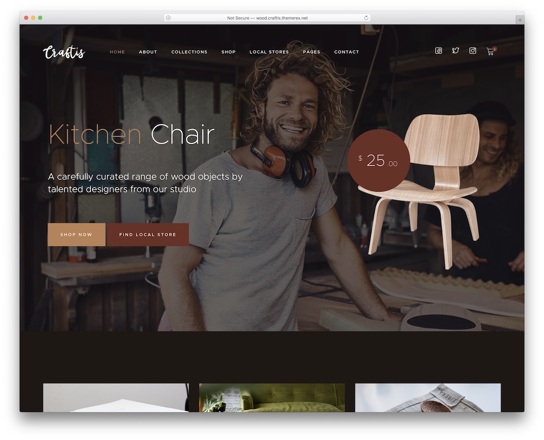 craftis craftsman wordpress theme