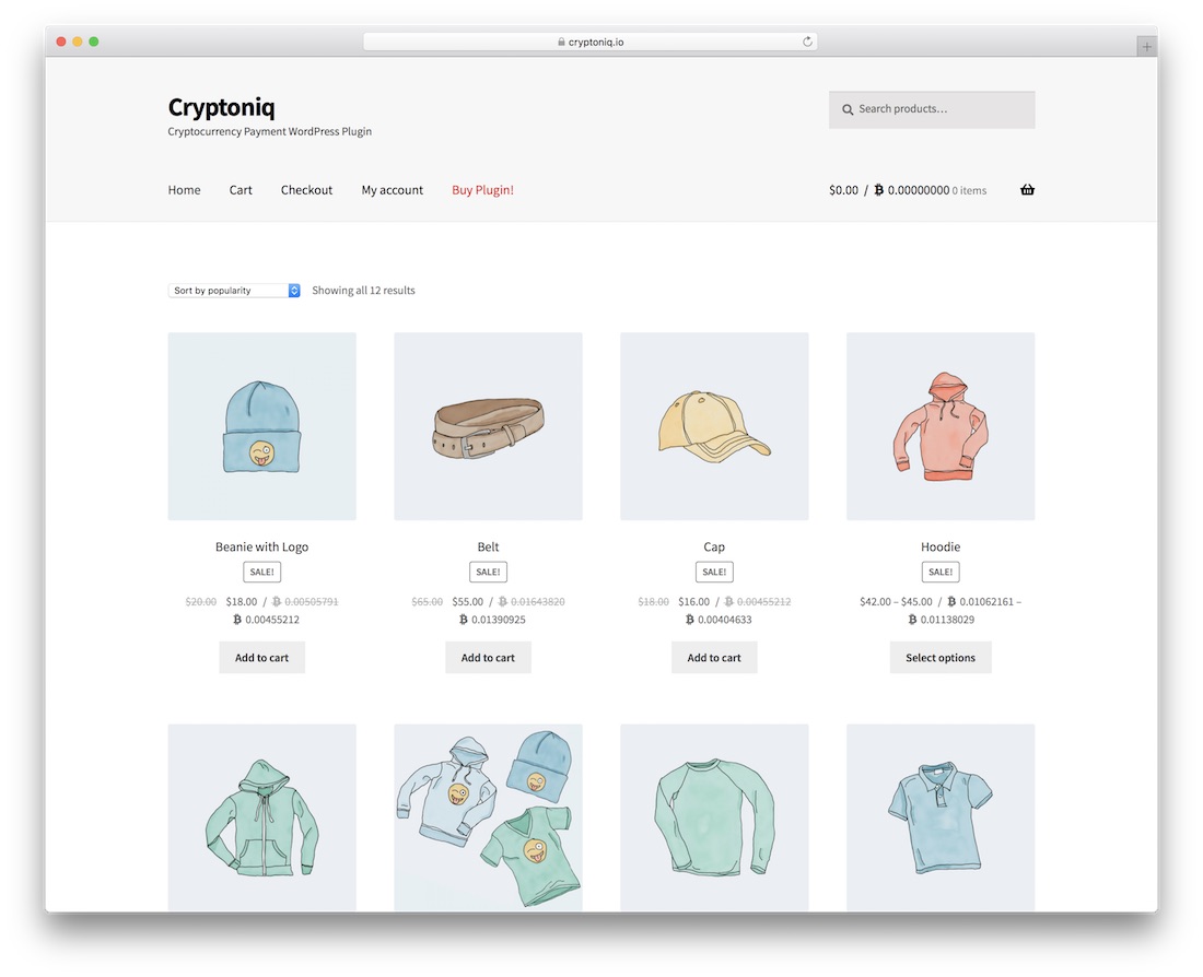 cryptoniq cryptocurrency wordpress plugin