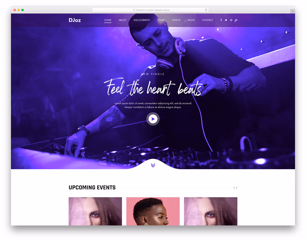 DJoz Free Template