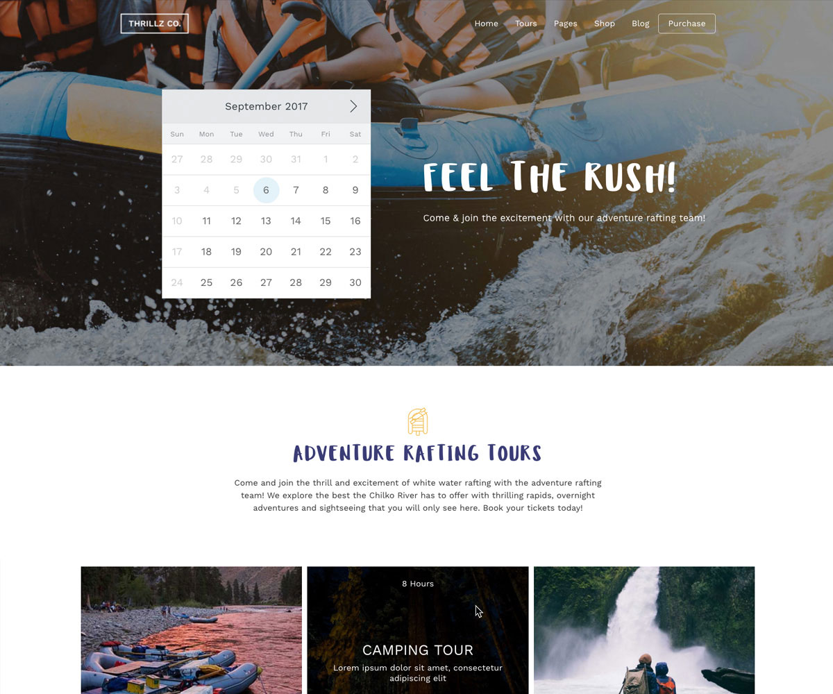 embark - most popular travel agency theme