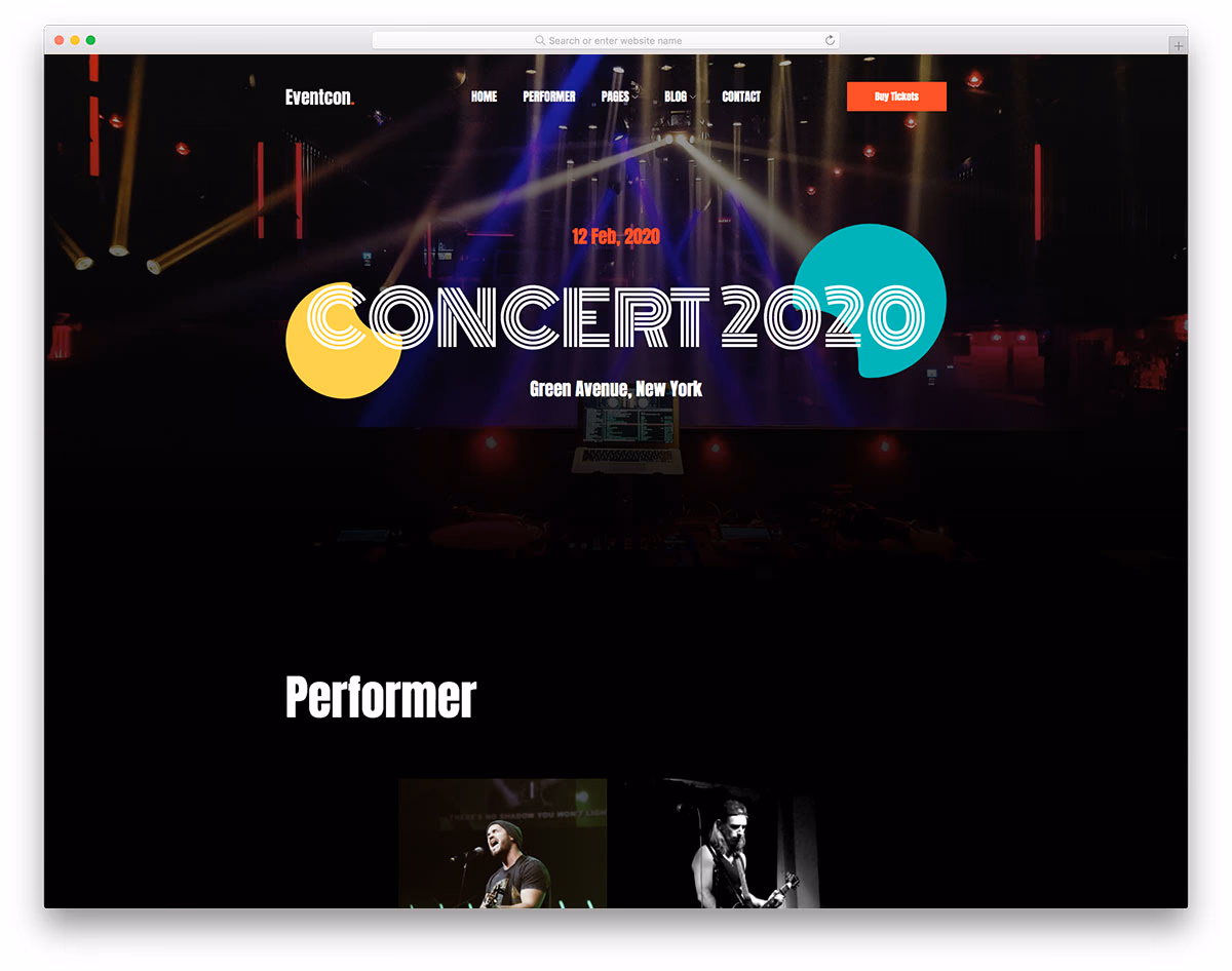 Eventco Free Template