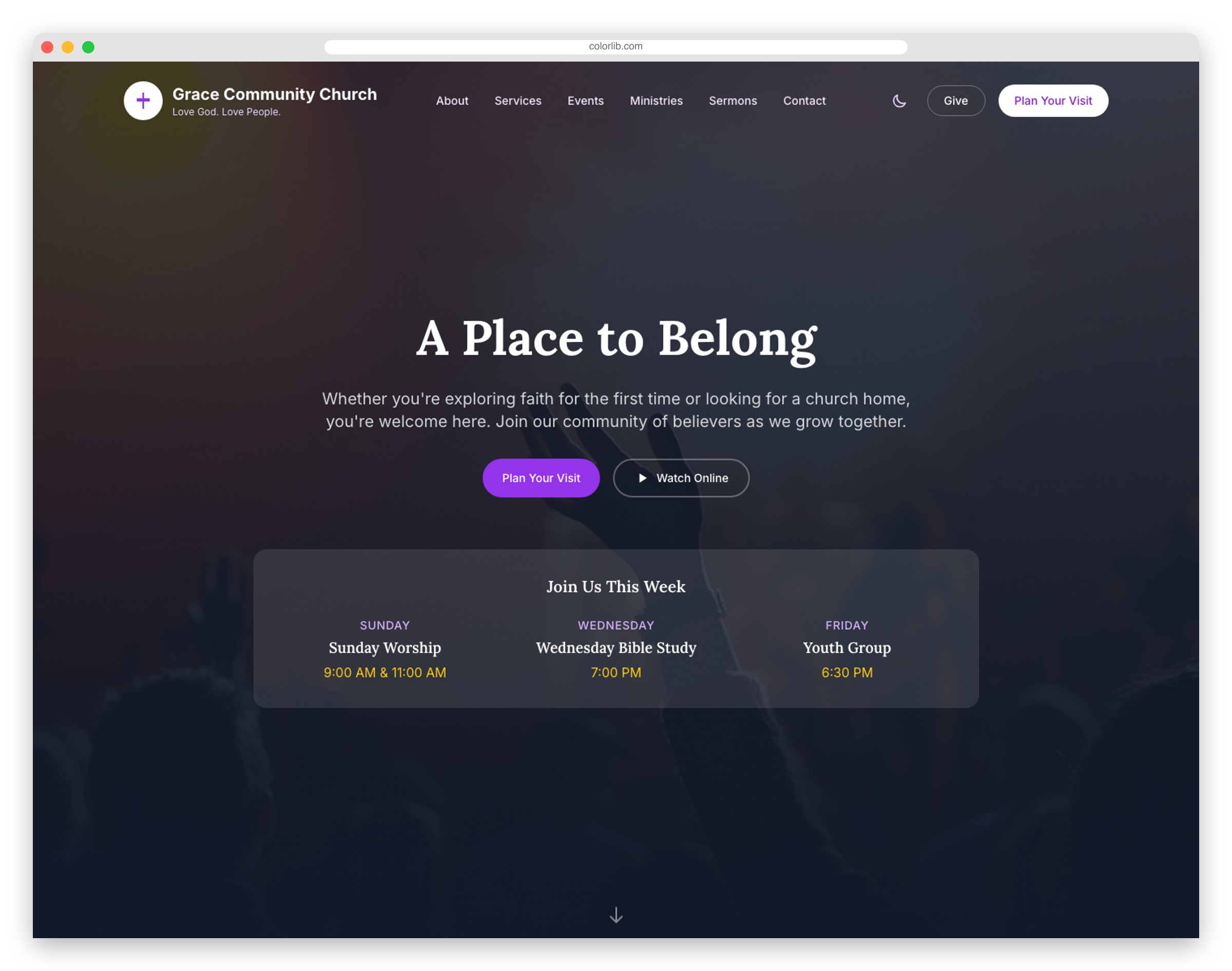 FaithCommunity Template