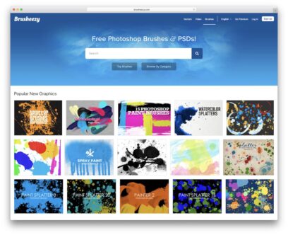 free photoshop brushes resources