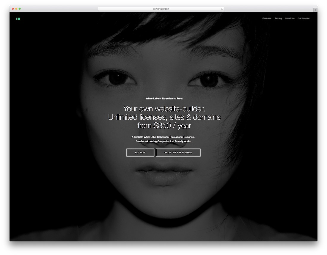 im creator insurance website builder