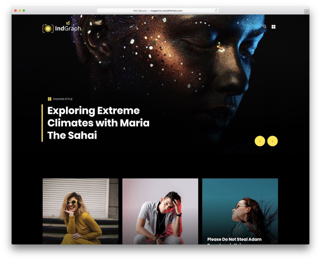 independent accessible wordpress theme