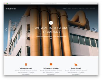 Industries Free Template