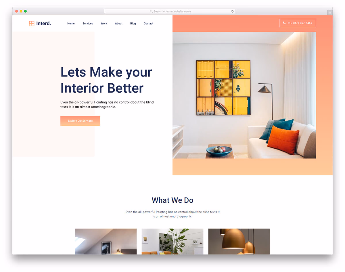 Interd Colorlib Template