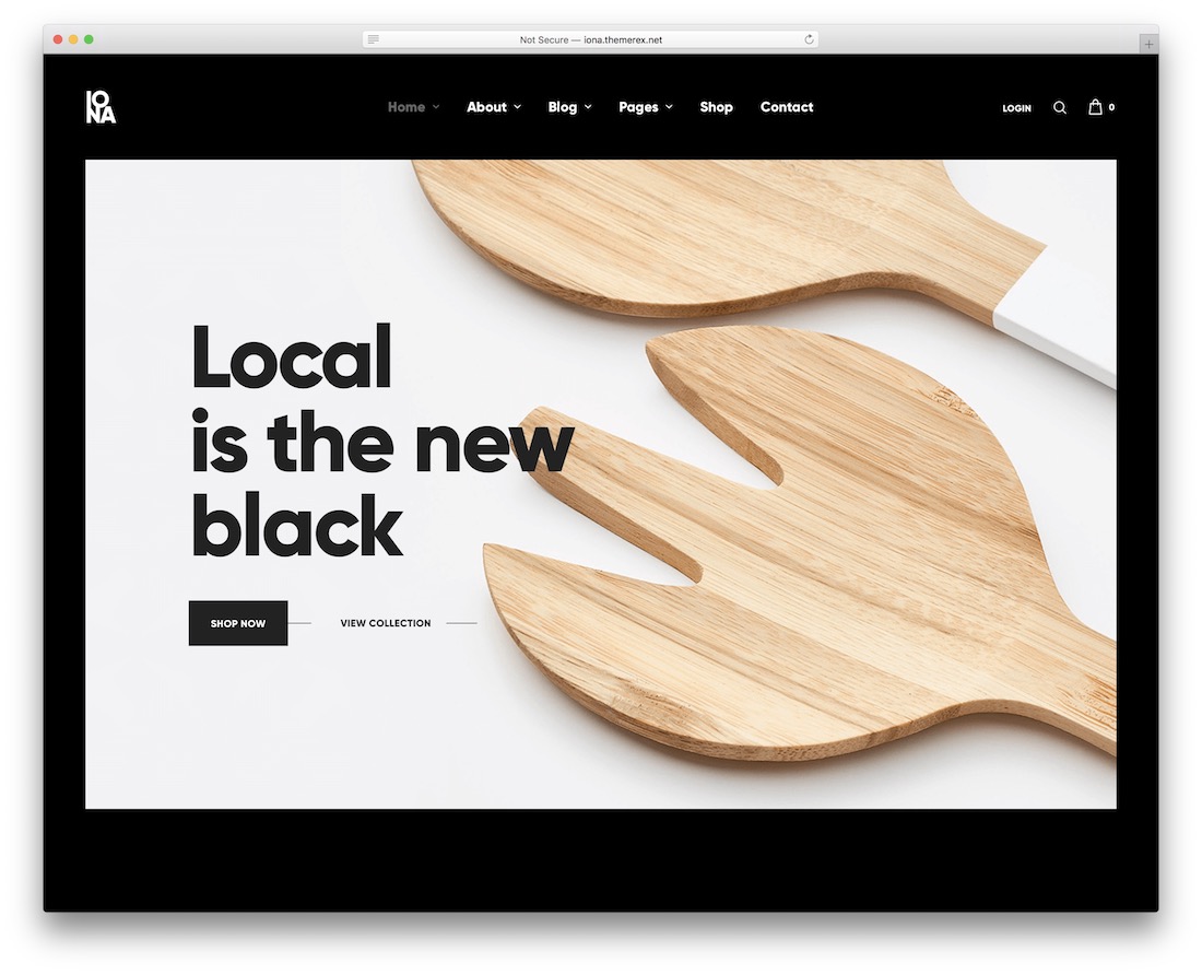 iona handmade wordpress theme