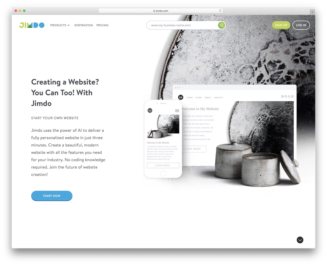 jimdo school and teacher website builder