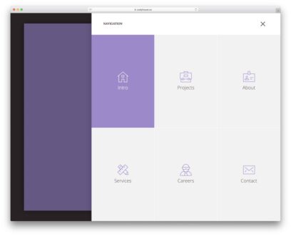 jquery navigation menu bar plugins