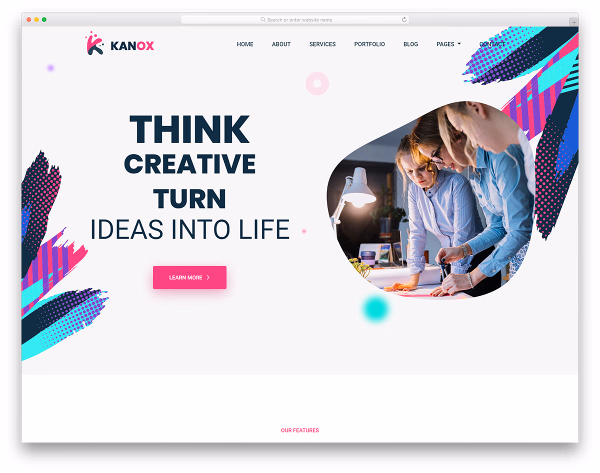 kanox free template