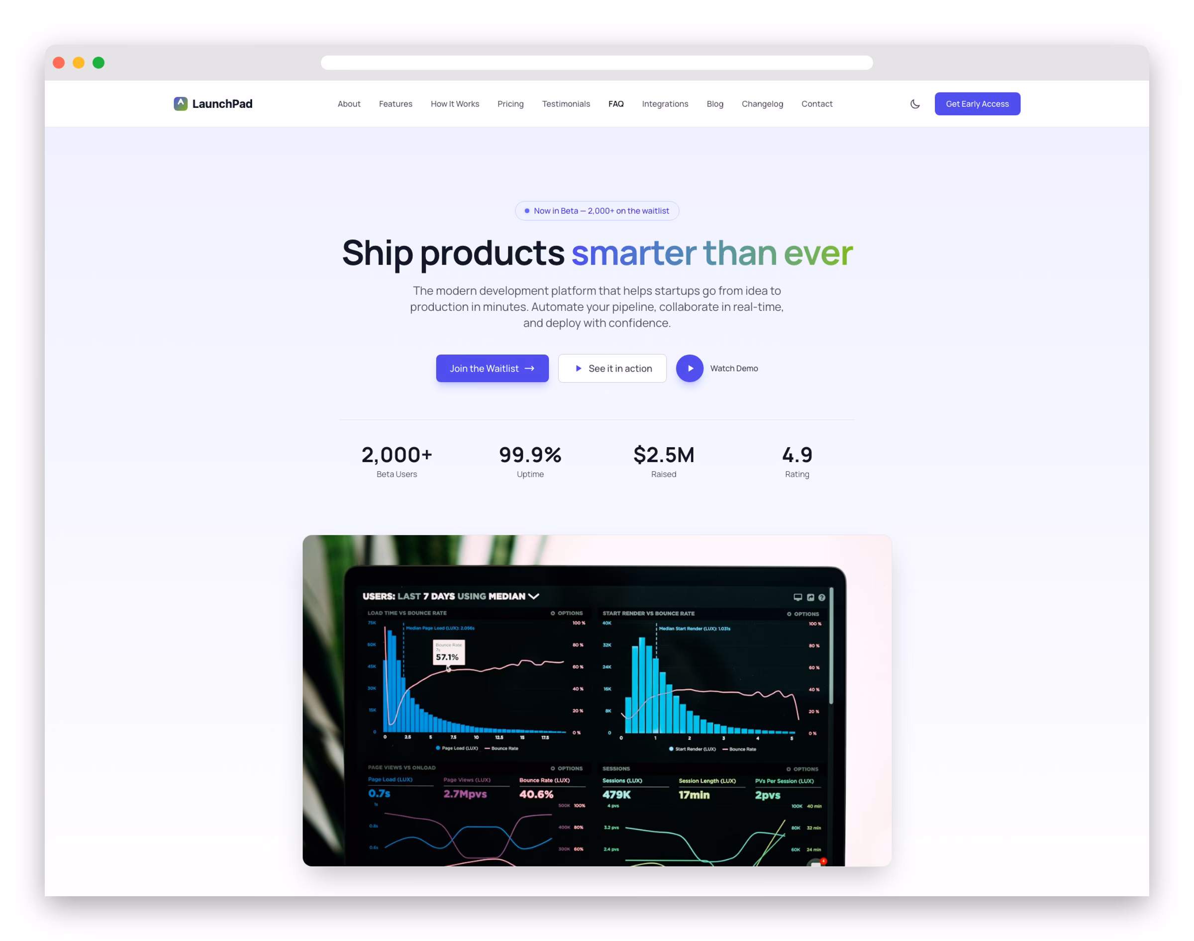 LaunchPad Template