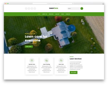 Lawncare Free Template