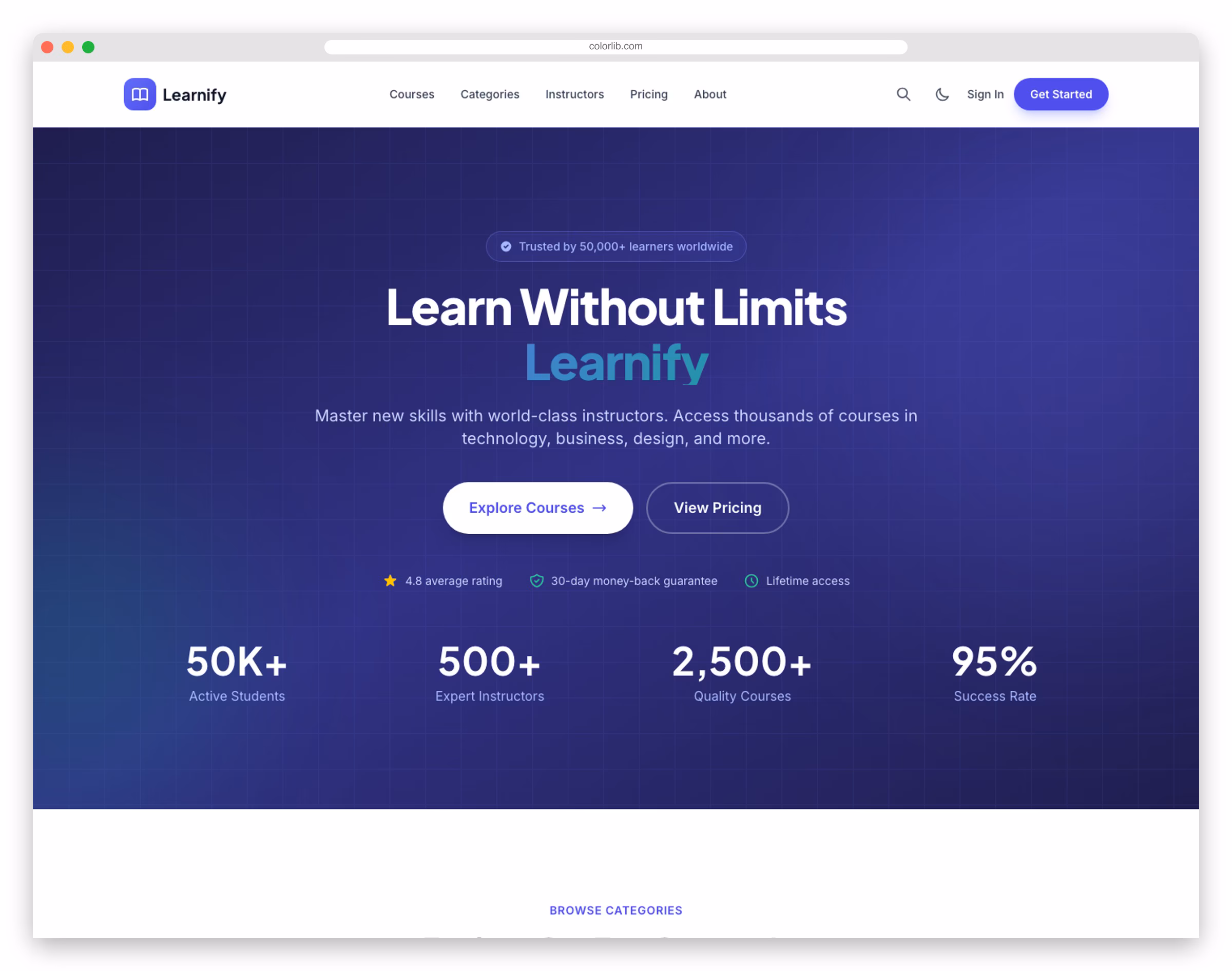 LearnHub Template