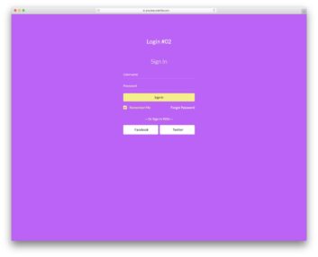 login form v12