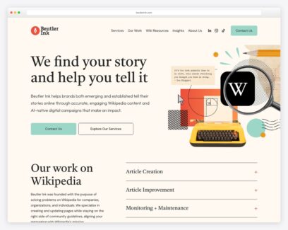 Marketing agency website examples