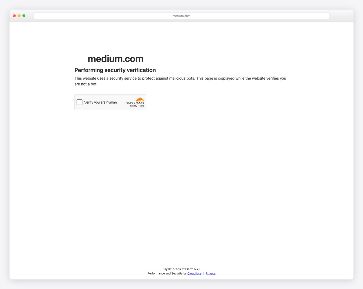 Medium publishing platform with clean reading experience and built-in audience
