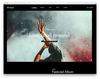 mixtape free template