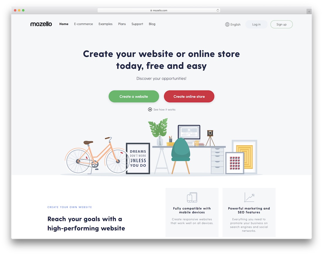 mozello small business website builder