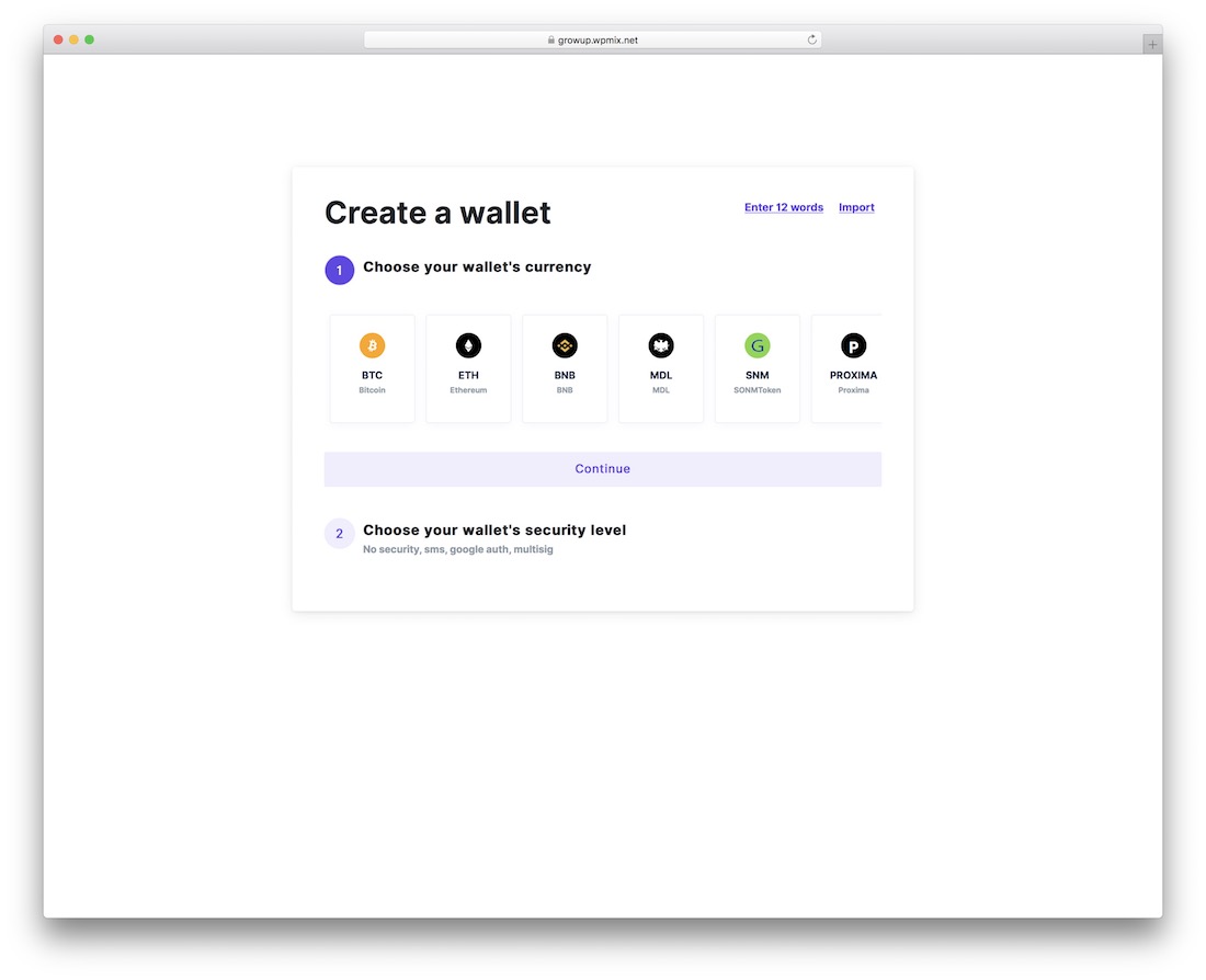 multicurrency crypto wallet cryptocurrency wordpress plugin
