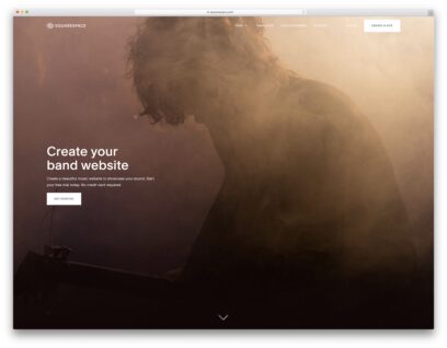 musician website builders