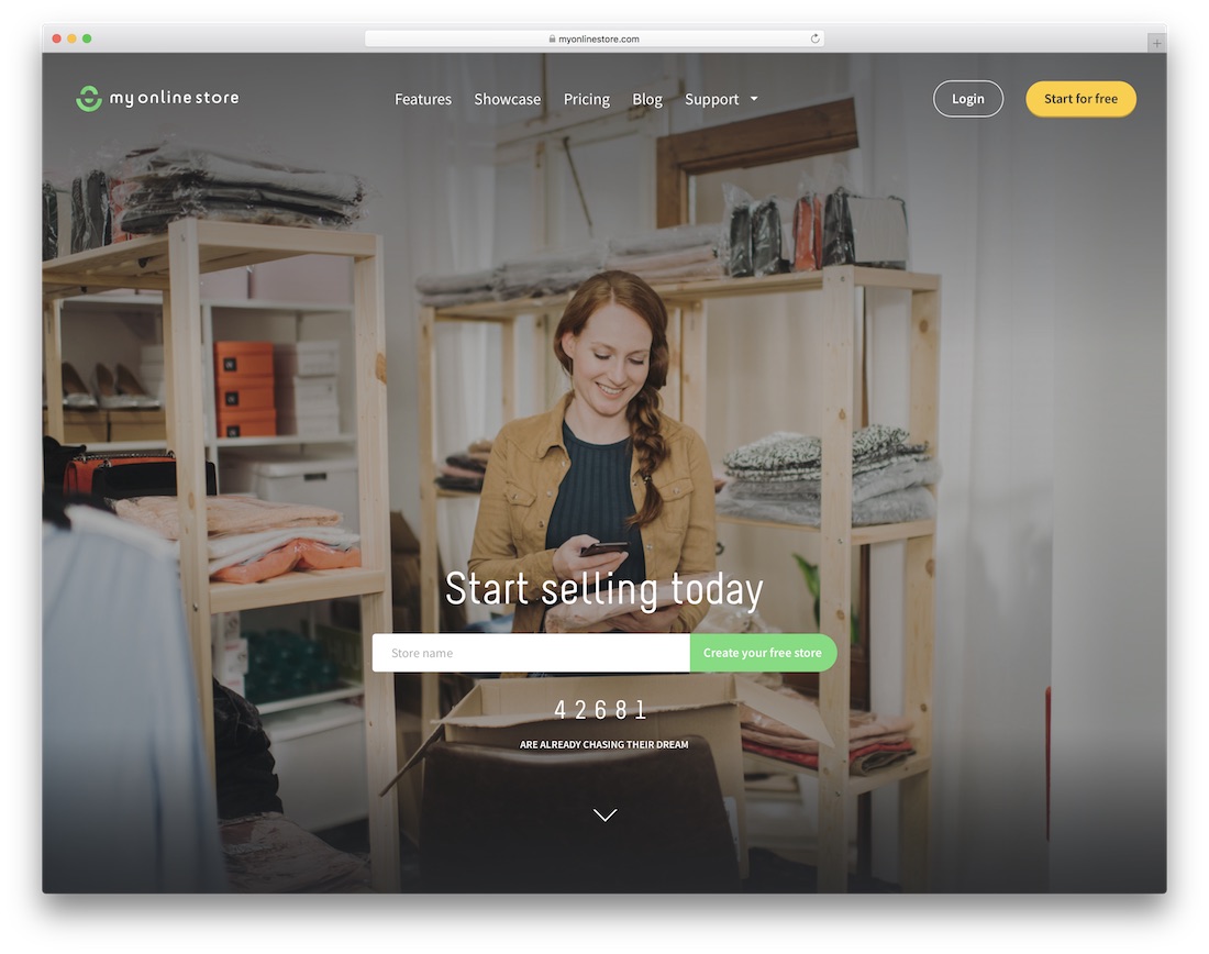 myonlinestore online store builder
