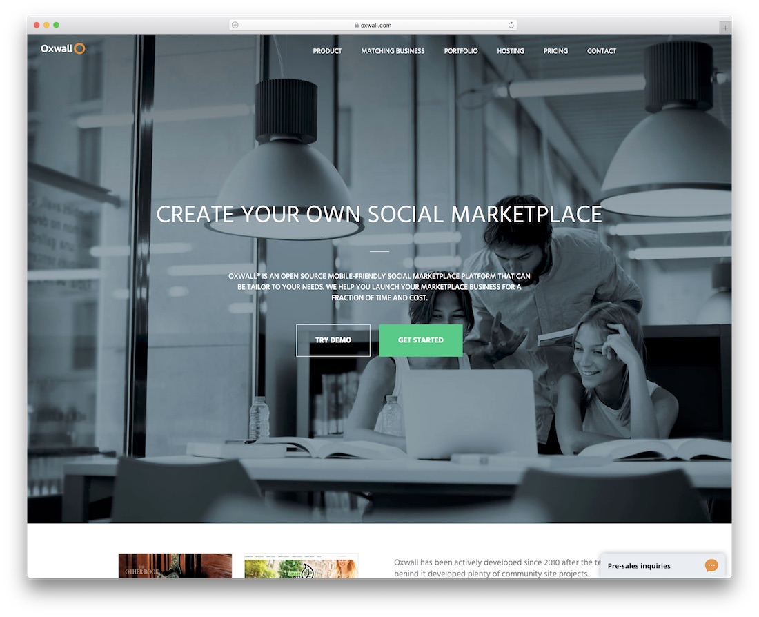oxwall community website builder