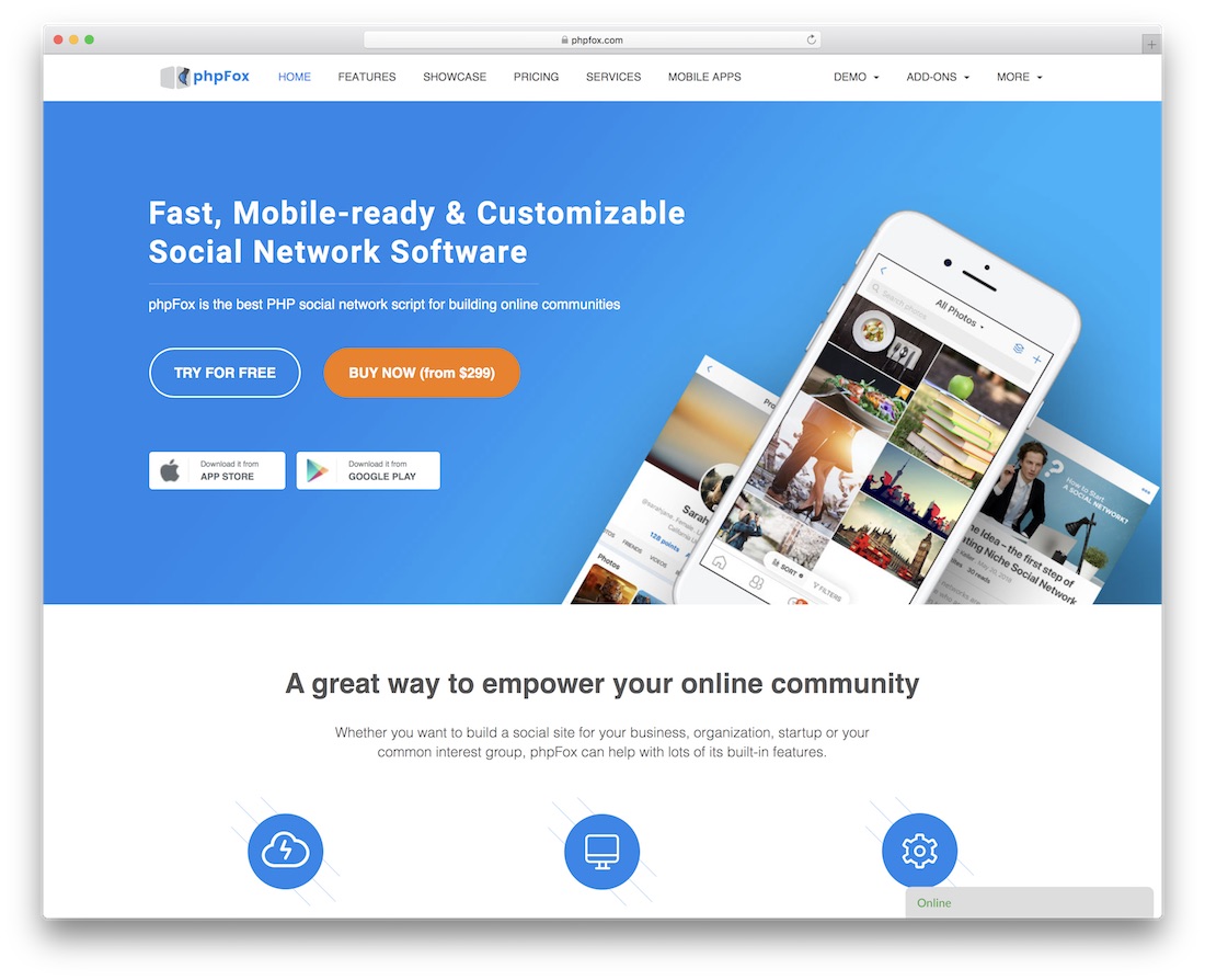 phpfox community website builder