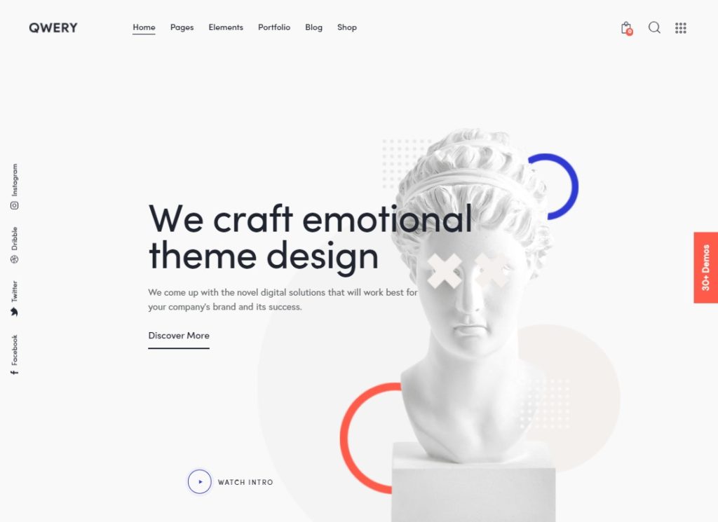 Qwery | Multi-Purpose Business WordPress Theme + RTL