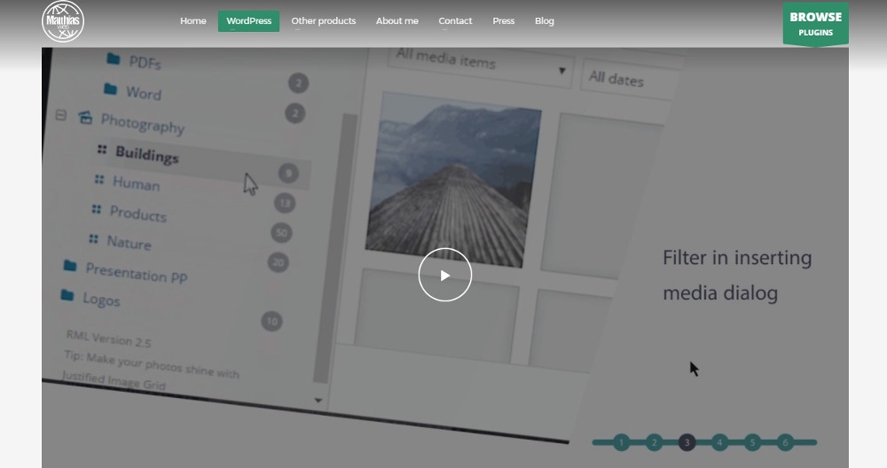 WordPress Real Media Library