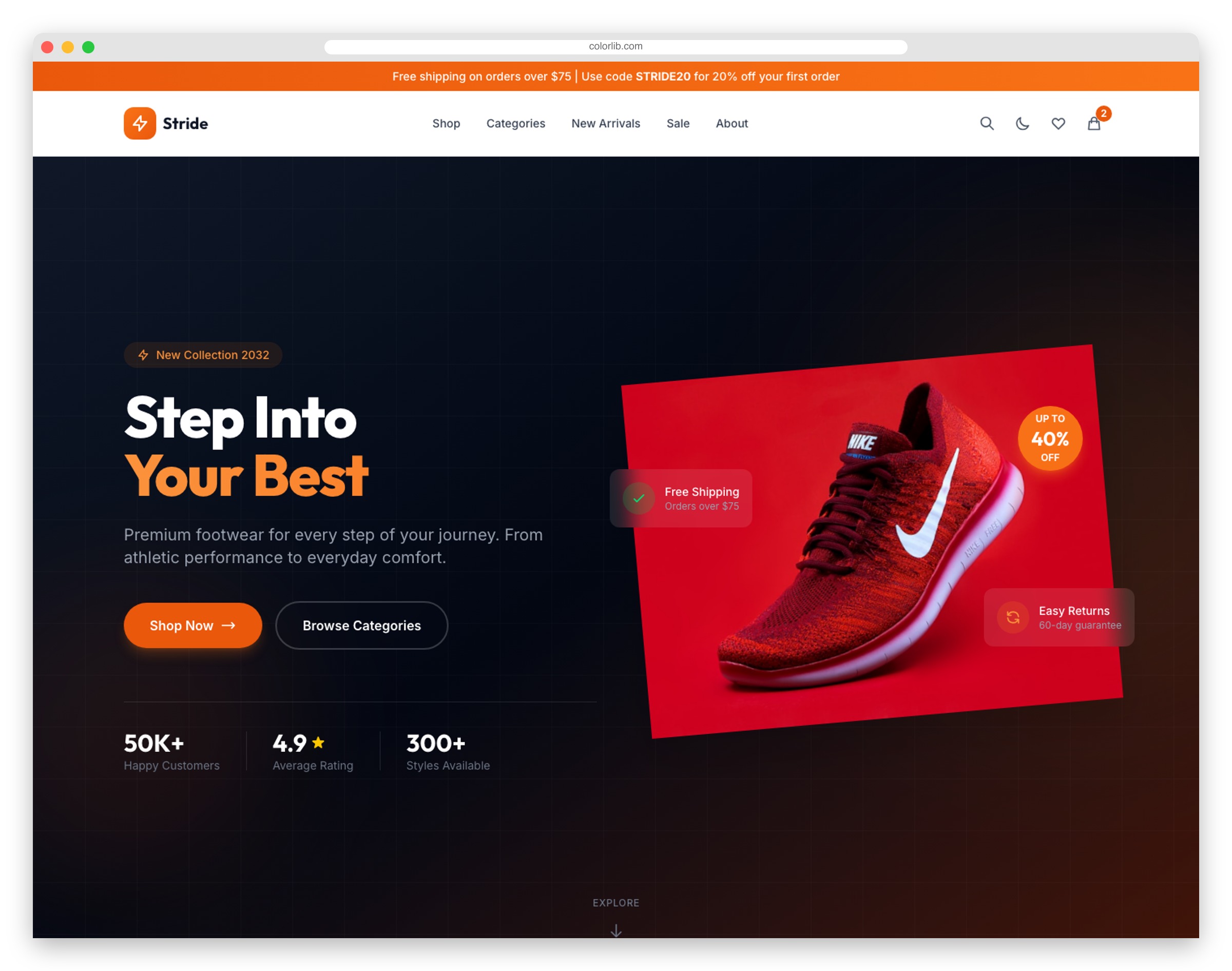 SoleStyle Template