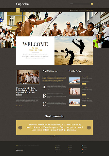 Martial Arts WordPress Theme