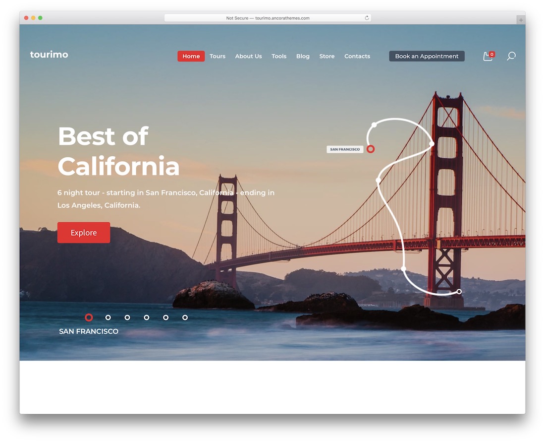 tourimo travel agency wordpress theme